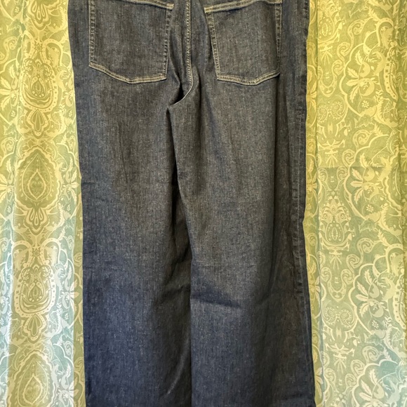 NWT J Crew Paperbag Waist Wide-Leg Jeans - Picture 3 of 7